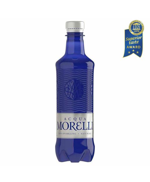 Acqua Morelli non sparkling, stilles Wasser in der 0,5l PET Flasche.